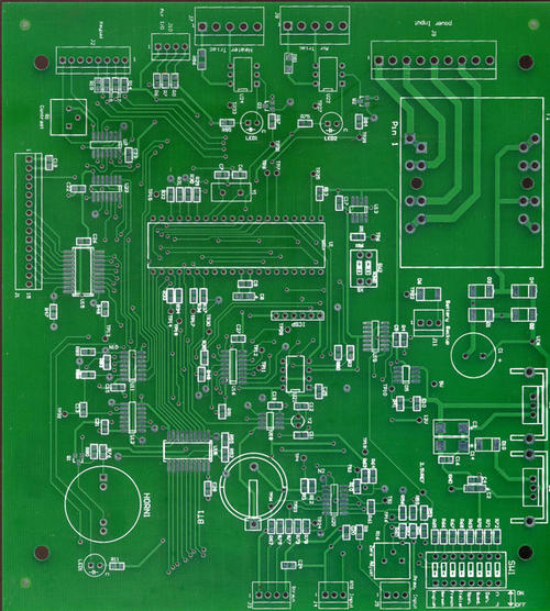 How to make up for car PCB circuit board defects.Industrial Electronics PCB.Electrolytic capacitor P